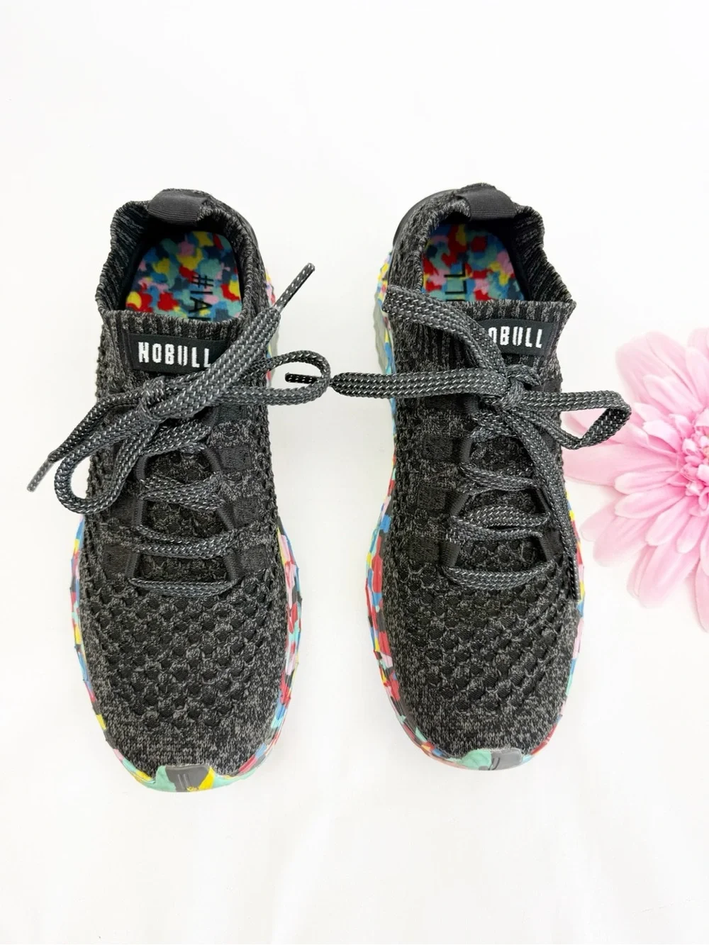 NOBULL Wild Aspire Allday Diamond Knit Runner Crossfit Sneakers Limited Color - Picture 2 of 11